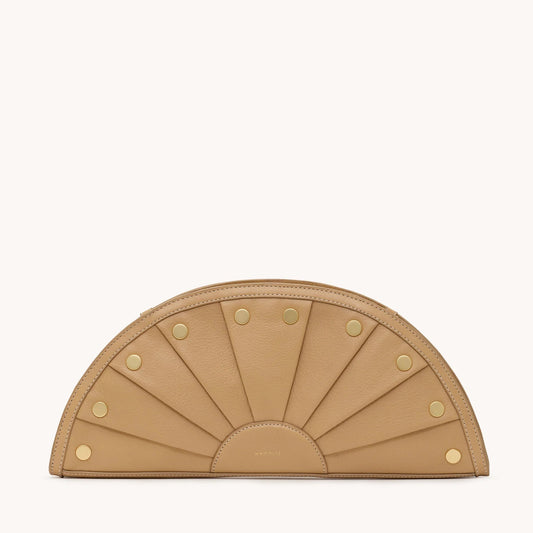 Hammitt Shelley Clutch - Toasty Sand/Brushed Gold