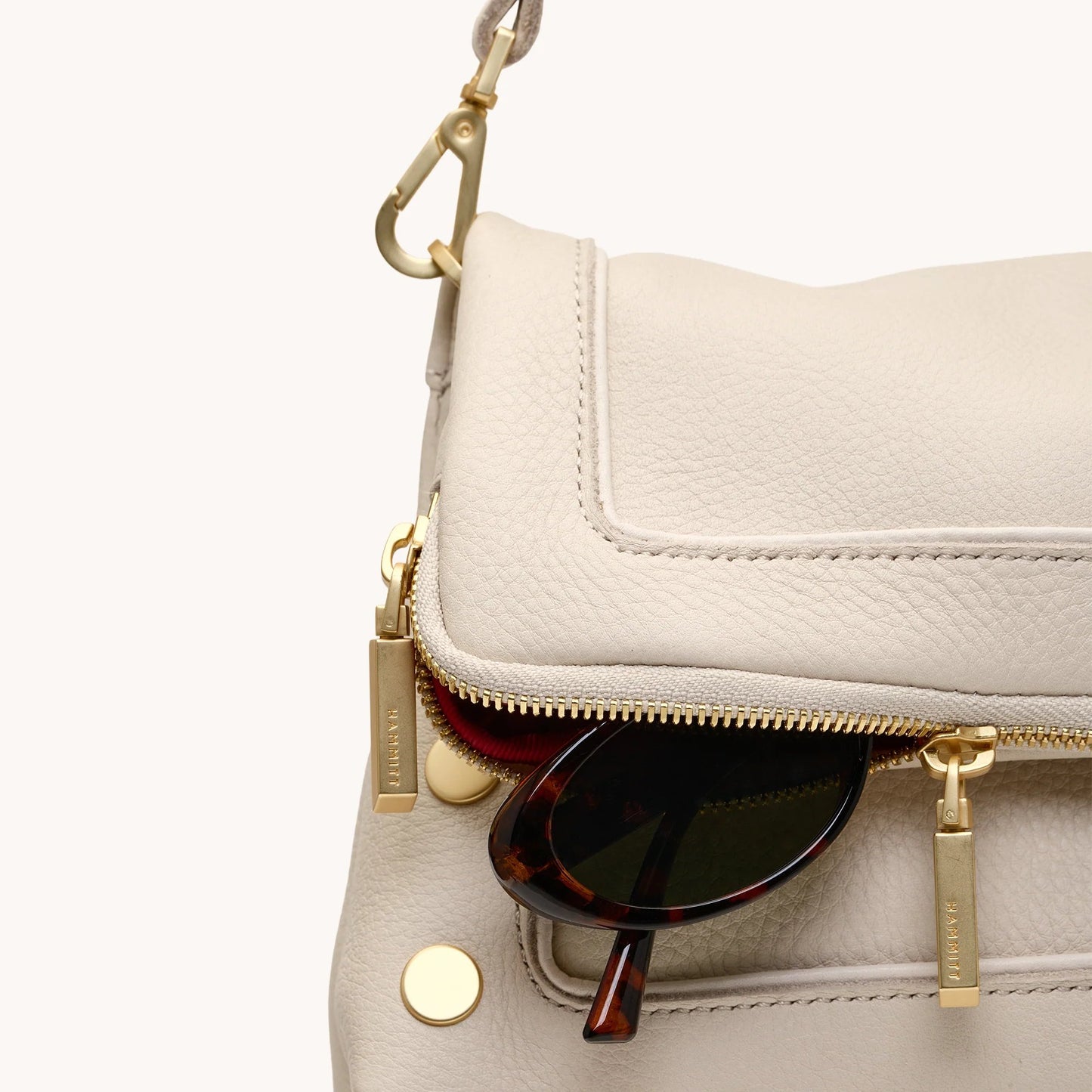 Hammitt Beverly Med – Catamaran Cream/Brushed Gold