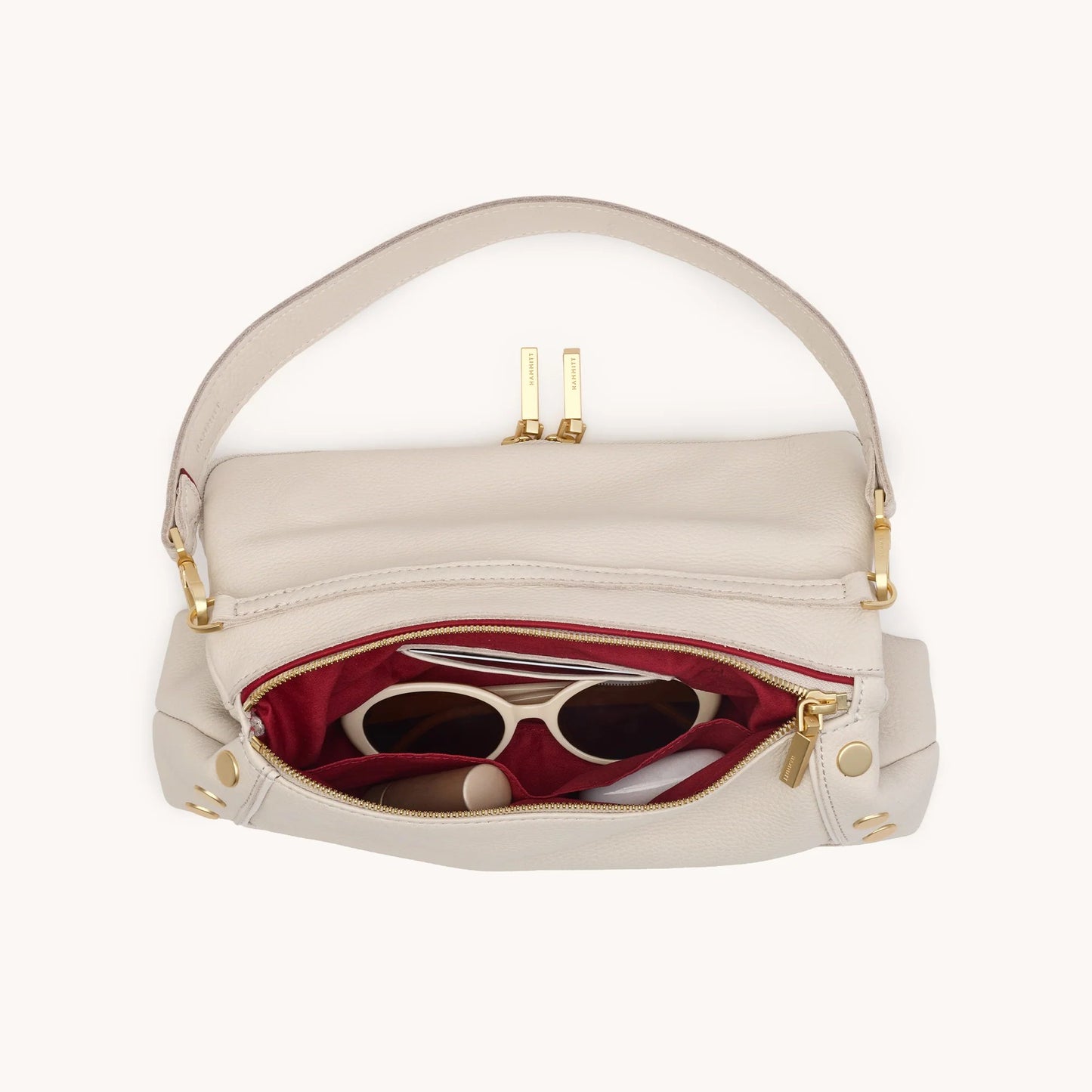 Hammitt Beverly Med – Catamaran Cream/Brushed Gold