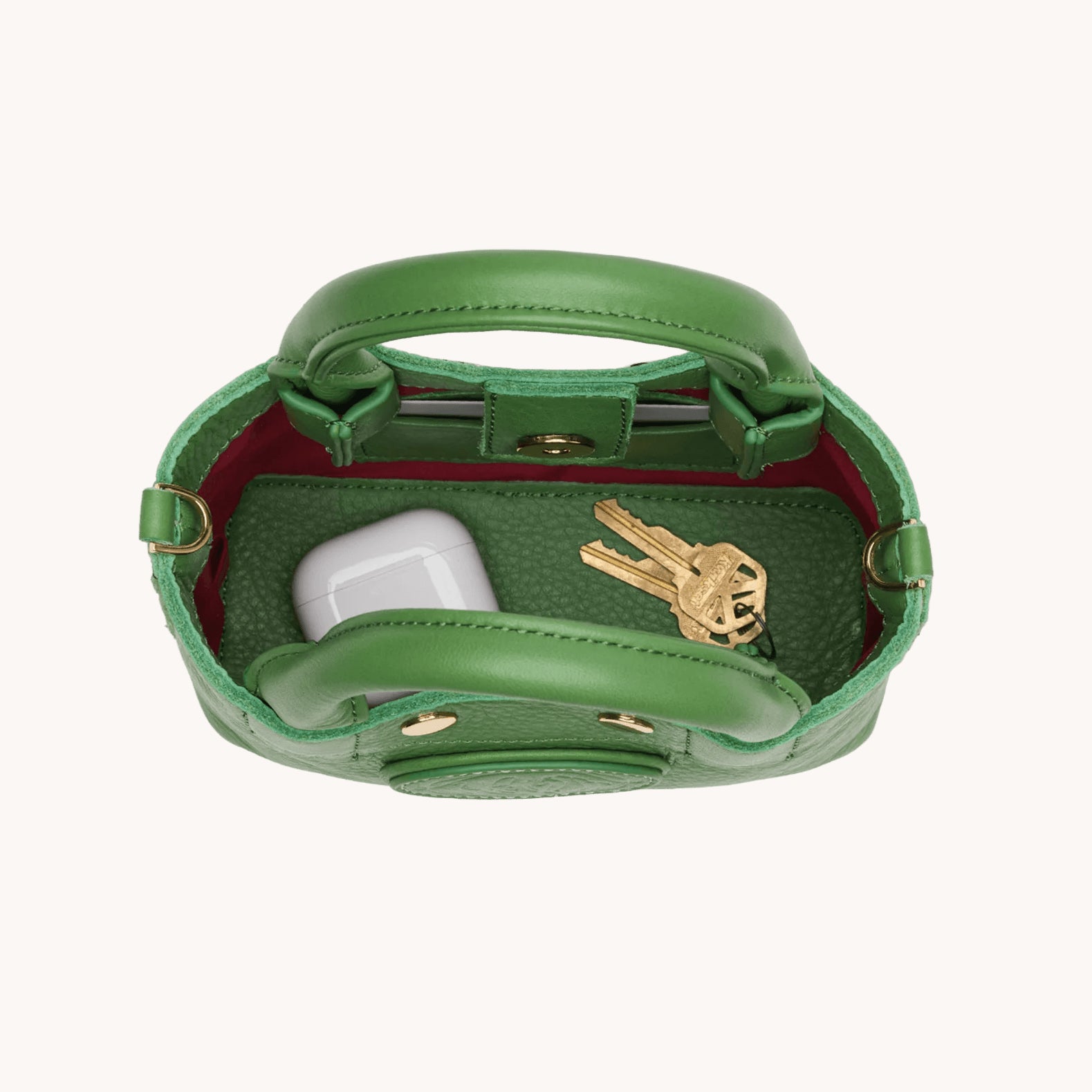 Hammitt Olympia Tote Mini - Dill/Shiny Gold