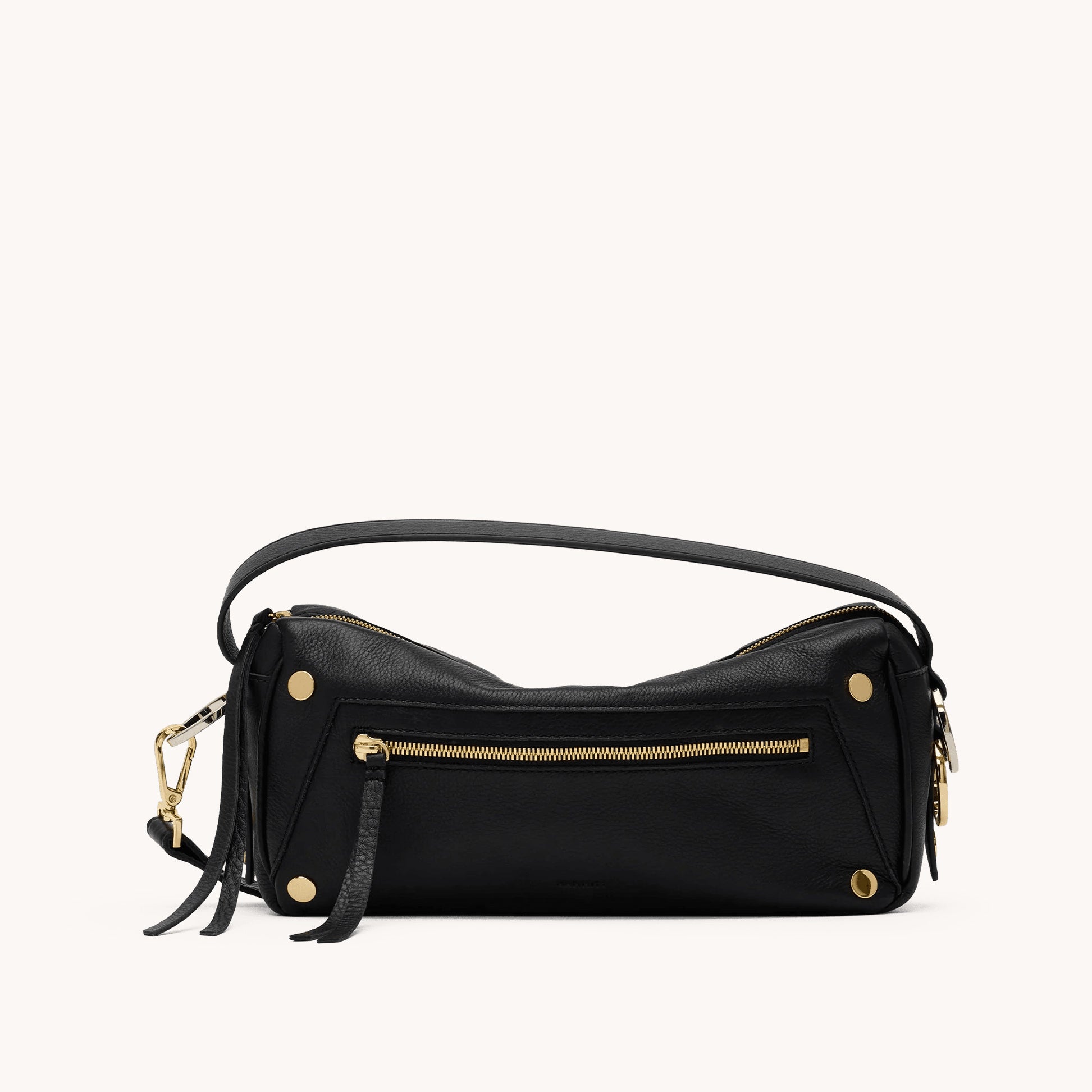 Hammitt Doxie Med - Black/Gold Silver