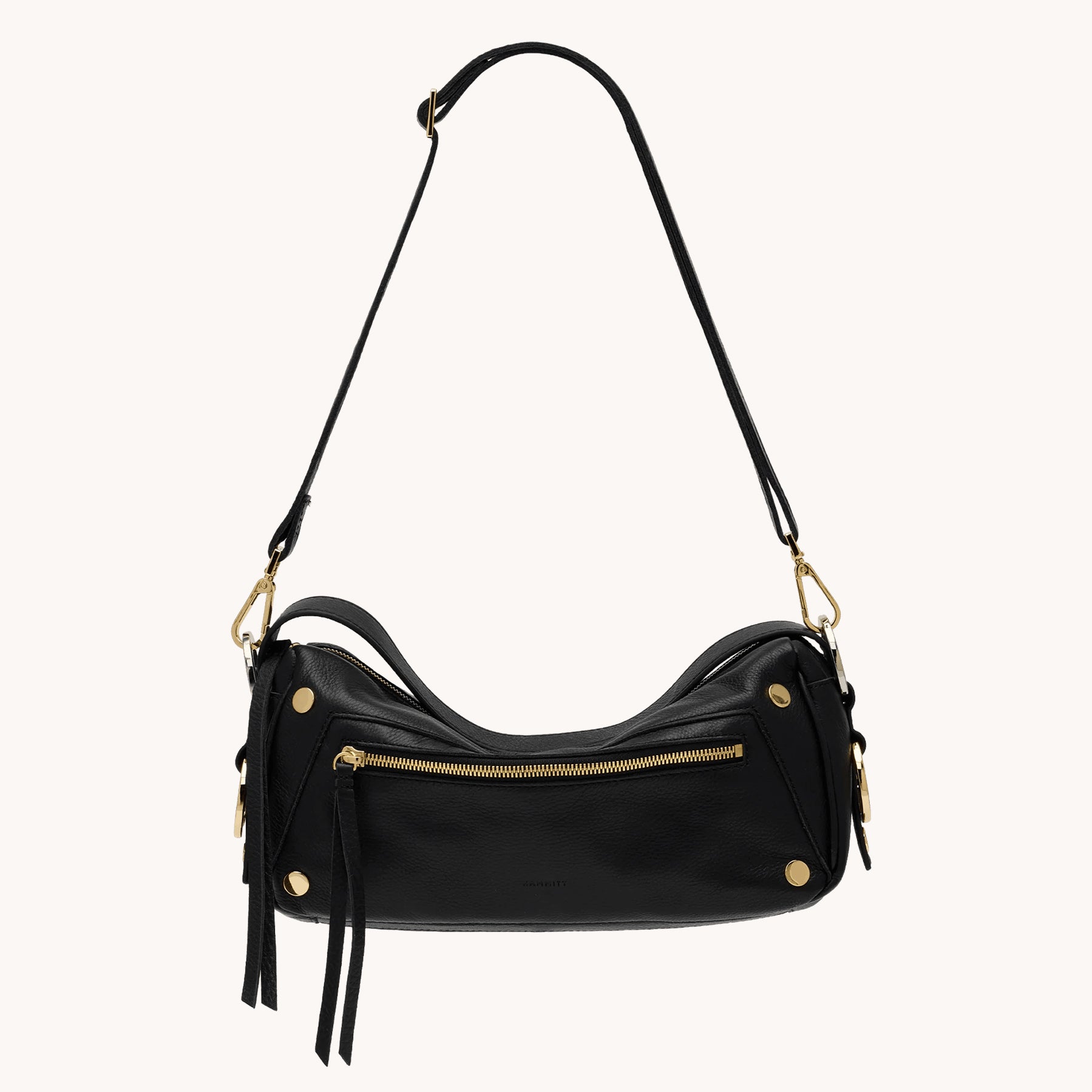 Hammitt Doxie Med - Black/Gold Silver