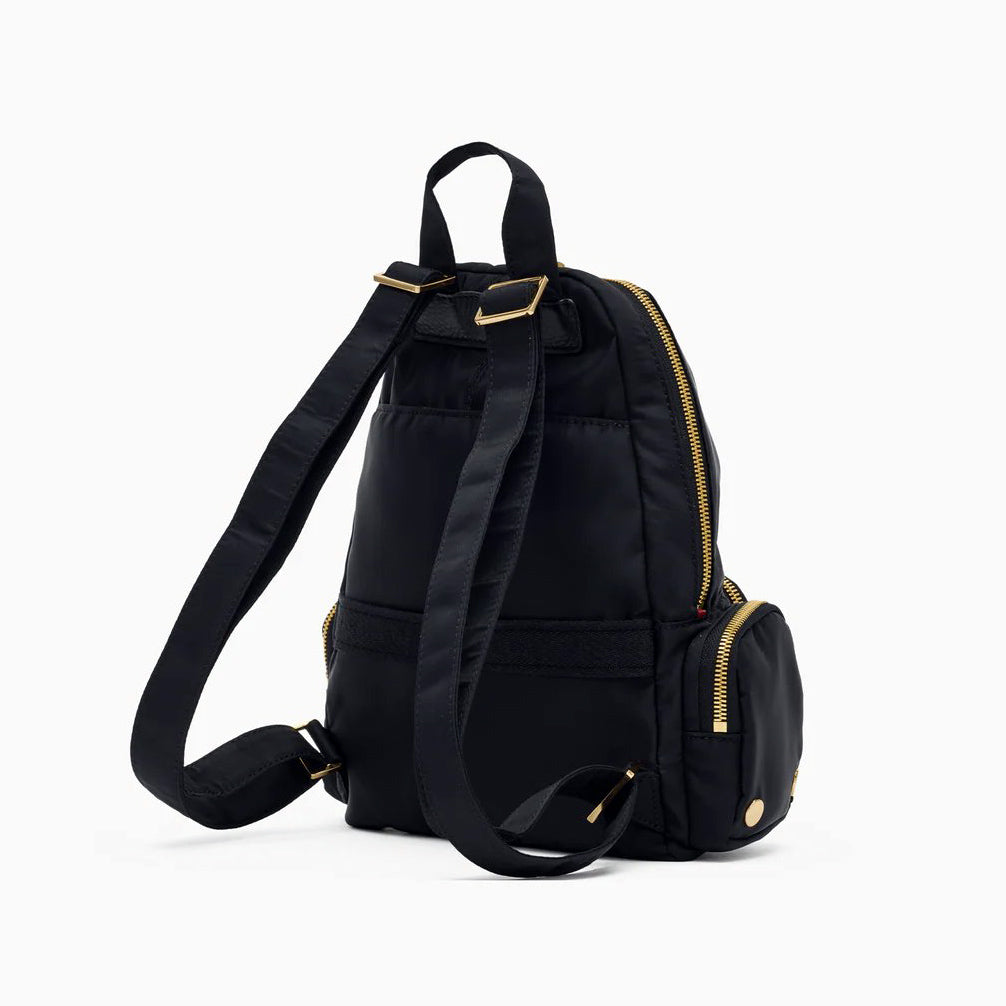 Hammitt Hunter Med Backpack - Black Nylon Cargo/Gold