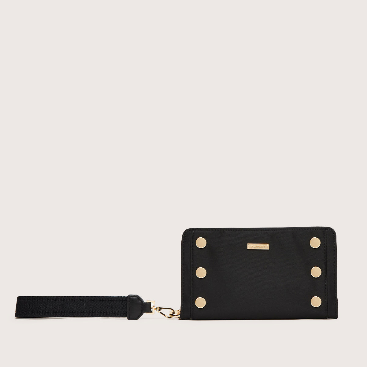 Hammitt Bryant Wallet - Black Nylon Cargo/Gold