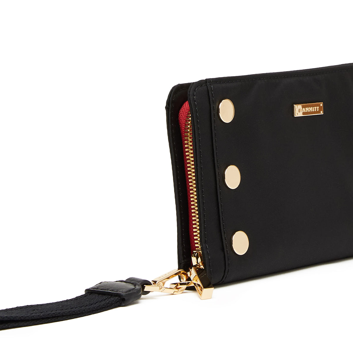 Hammitt Bryant Wallet - Black Nylon Cargo/Gold