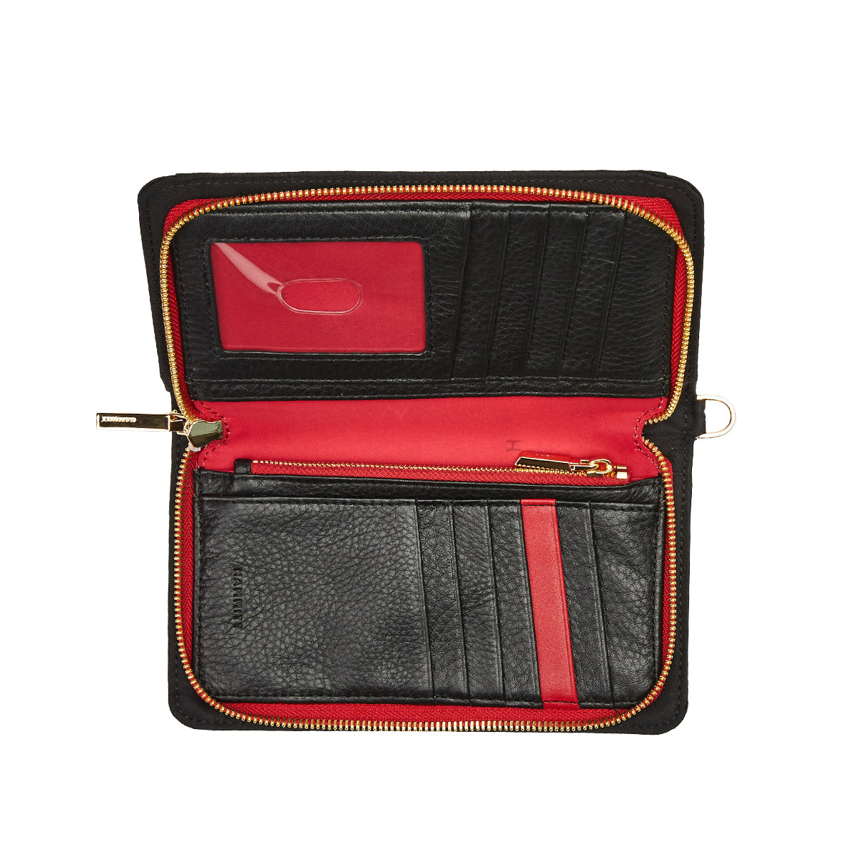 Hammitt Bryant Wallet - Black Nylon Cargo/Gold