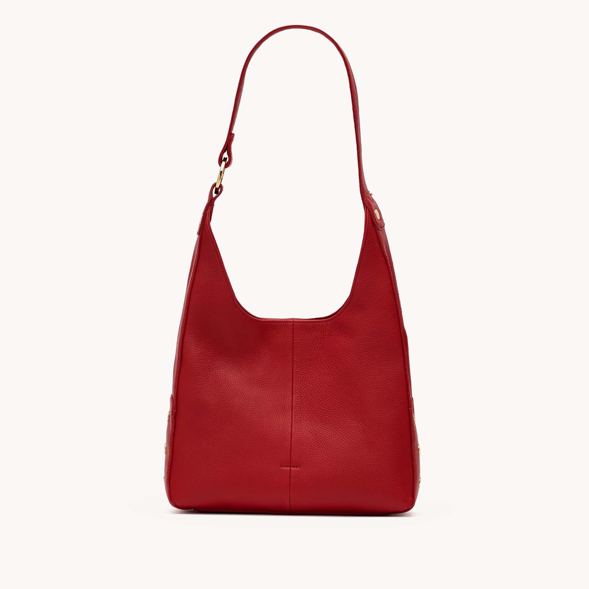 Hammitt Tim Med Bag - Chili Red/Shiny Gold