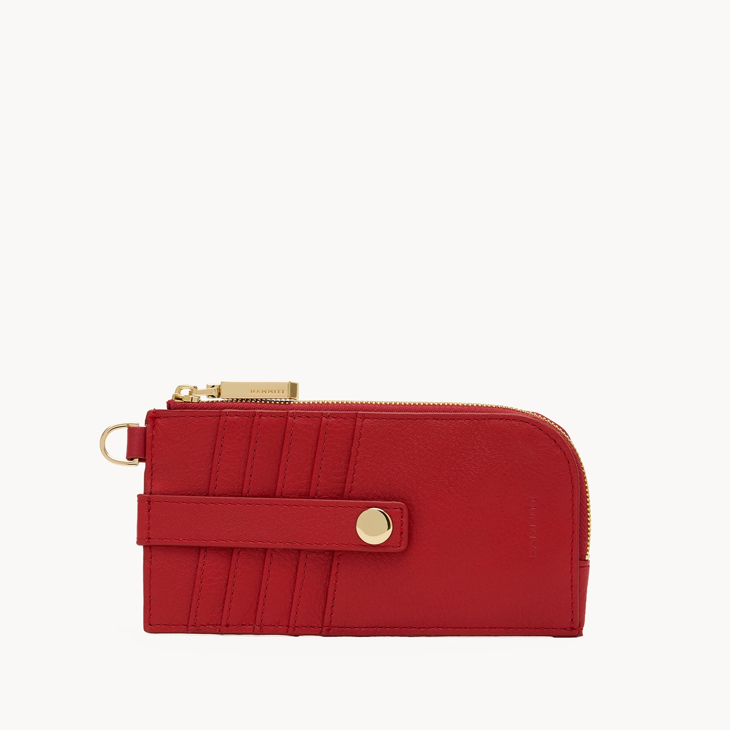 Hammitt 210 East Wallet - Chili Red/Shiny Gold