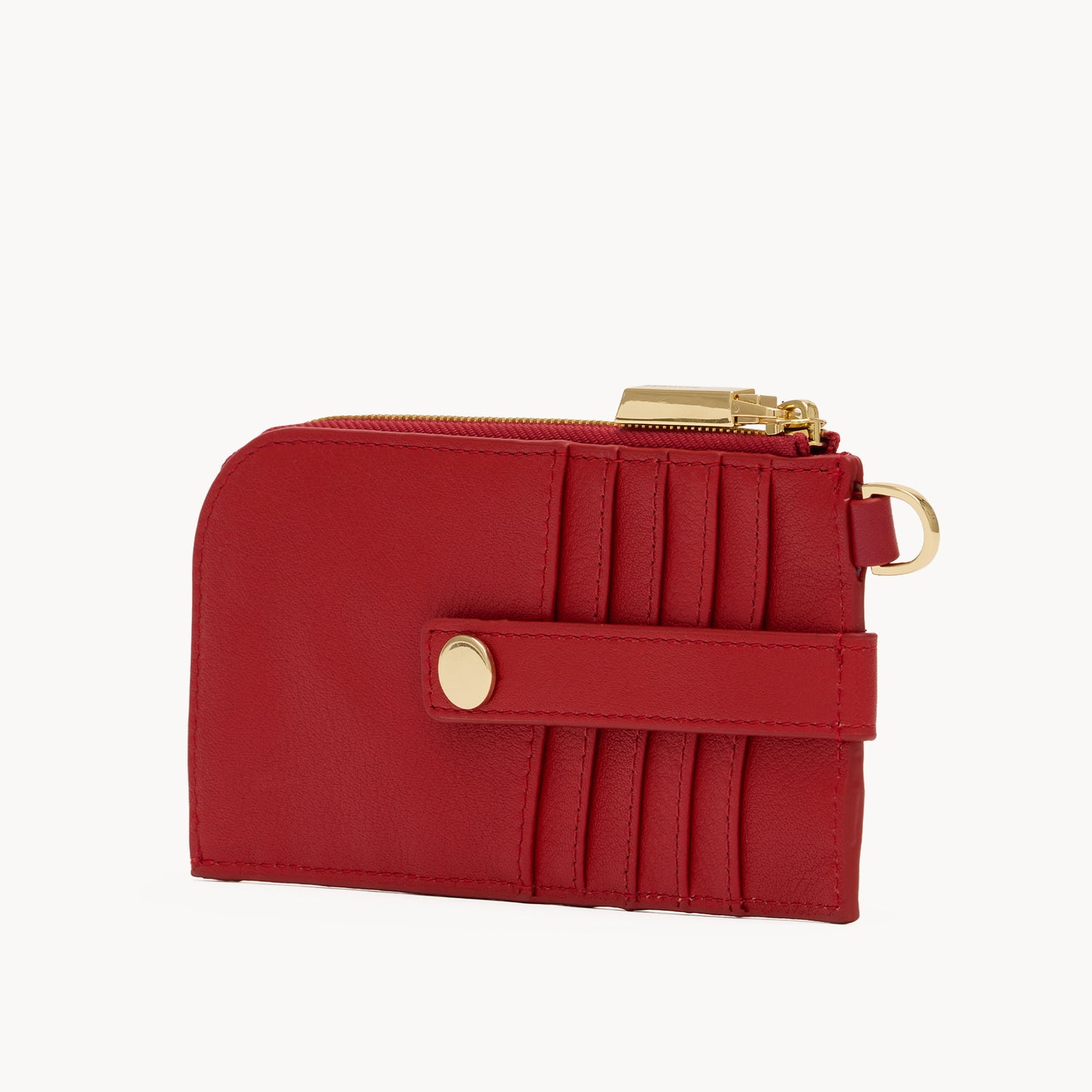Hammitt 210 East Wallet - Chili Red/Shiny Gold