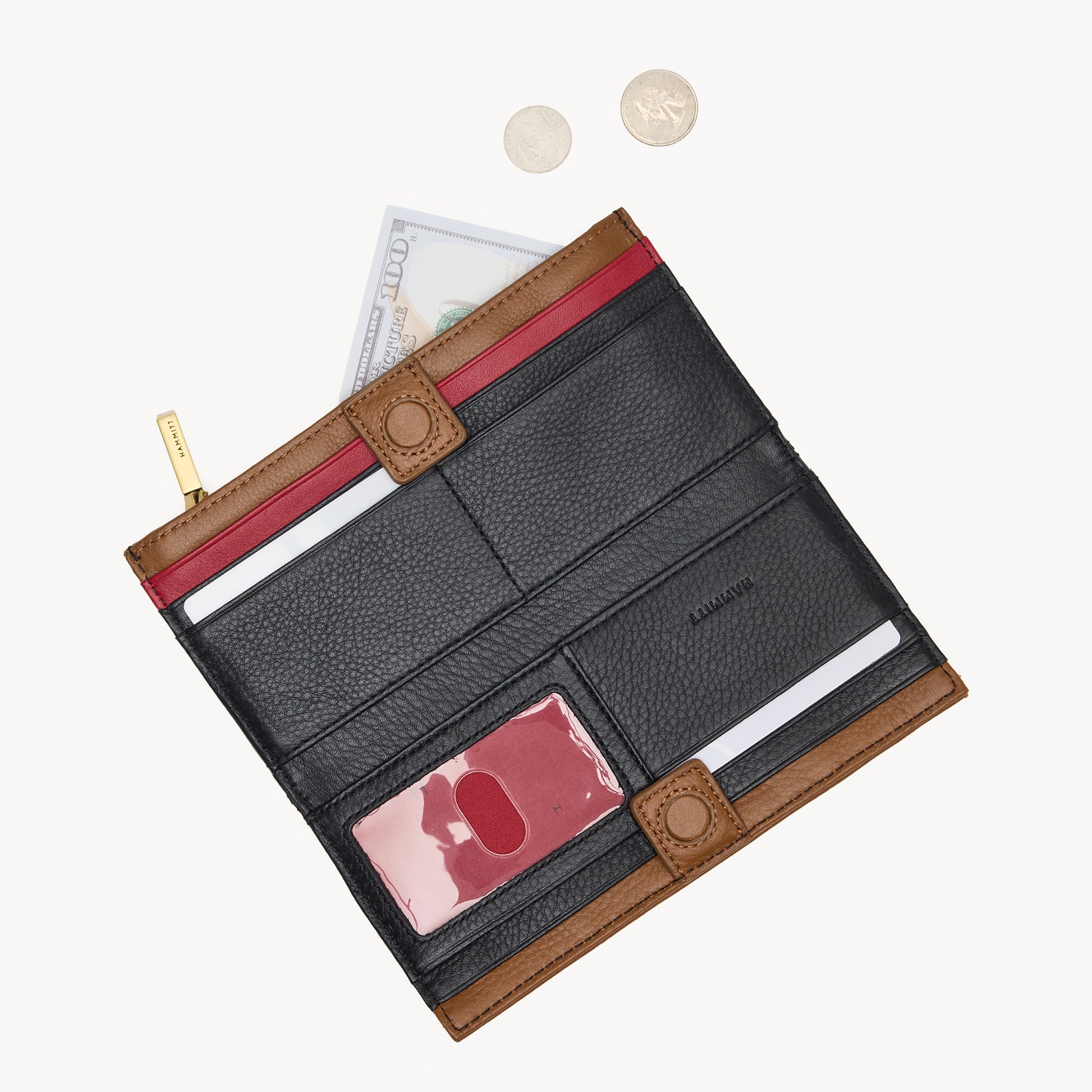 Hammitt 110 North Wallet - East End/Antique Gold
