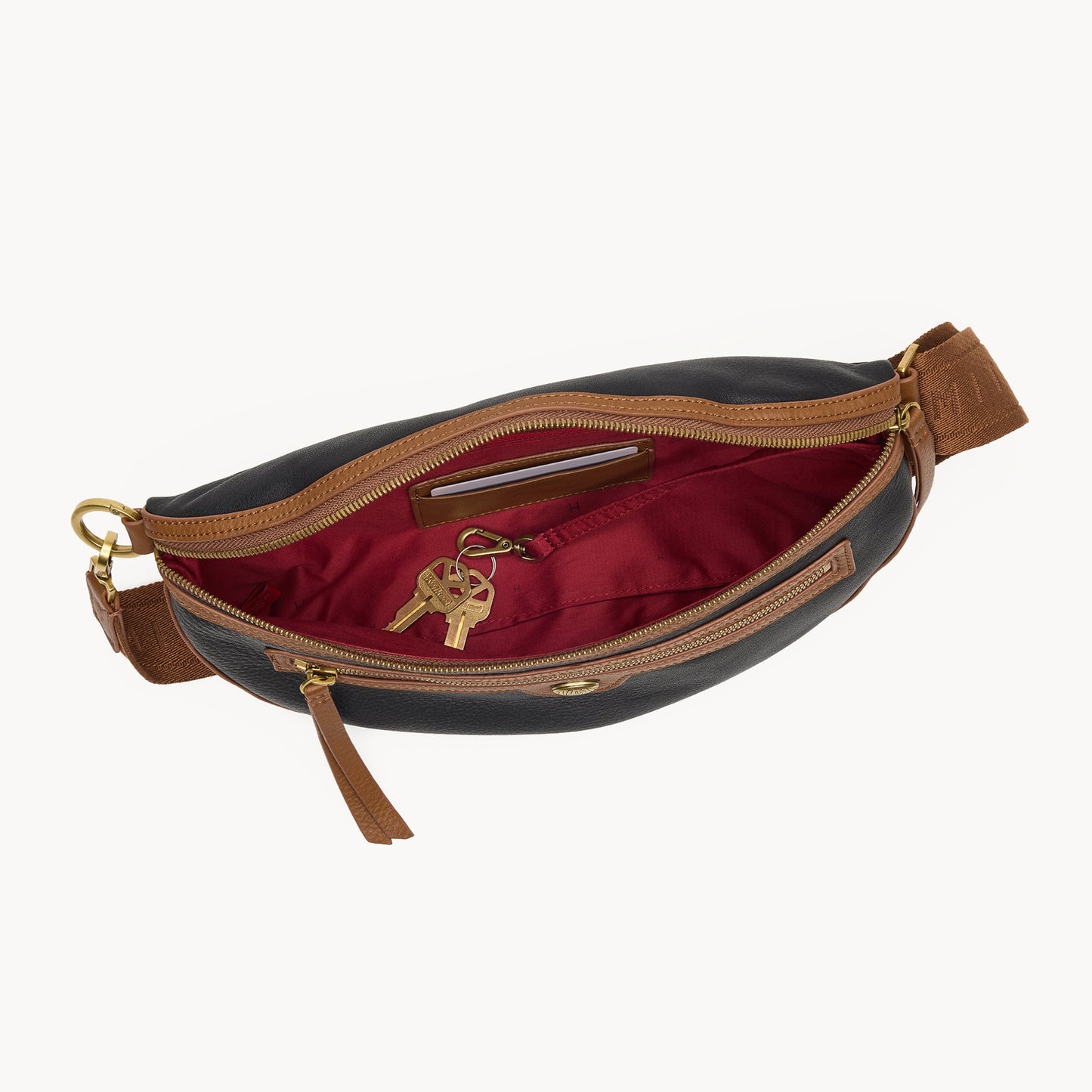 Hammitt Charles Lrg Belt Bag - East End/Antique Gold