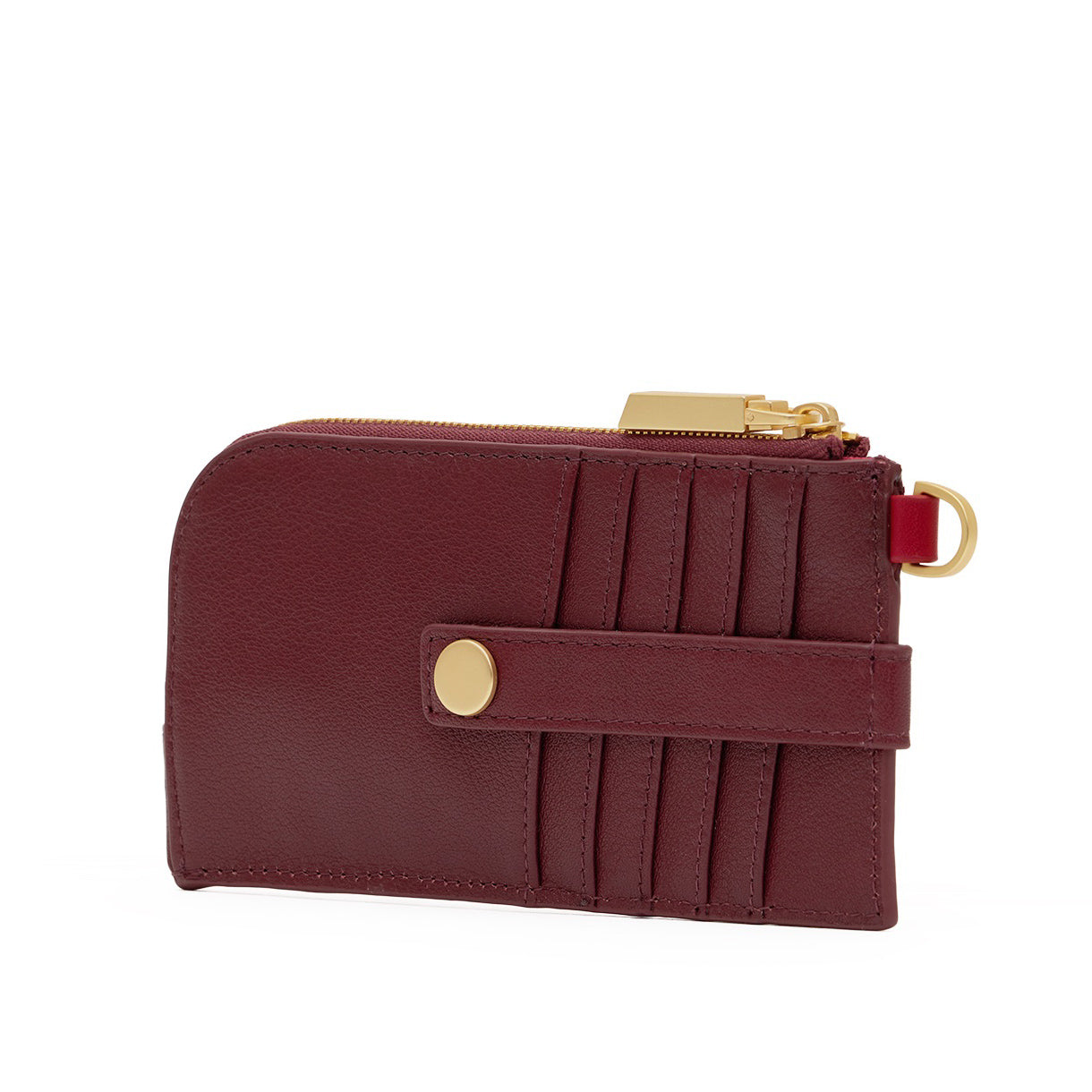 Hammitt 210 East Wallet - Cherrywood/Brushed Gold