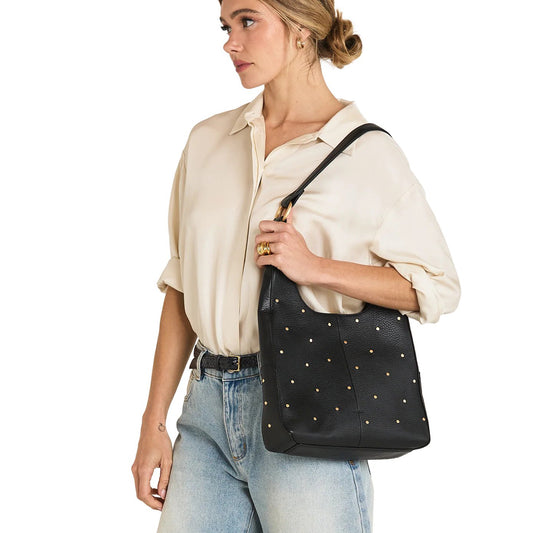 Hammitt Tim Med Bag - Starlight/Brushed Gold