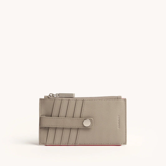 Hammitt 210 West Wallet - Pewter Pebble/Brushed Silver
