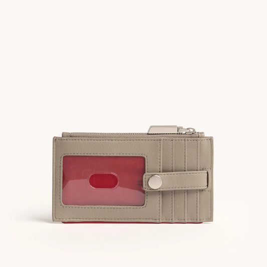 Hammitt 210 West Wallet - Pewter Pebble/Brushed Silver