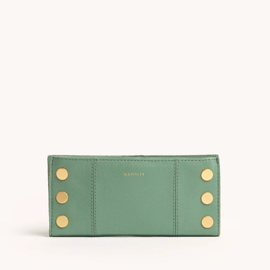 Hammitt 110 North Wallet - LIMITED EDITION Artichoke/Brushed Gold