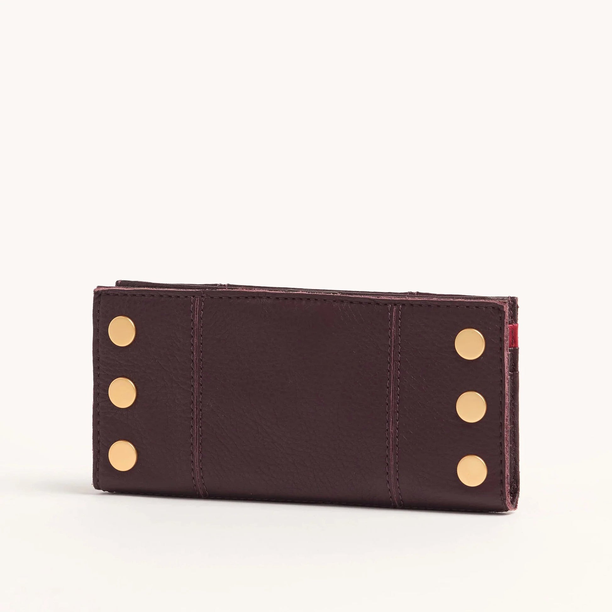 Hammitt 110 North Wallet - LIMITED EDITION Cabernet Pebble/Brushed Gold