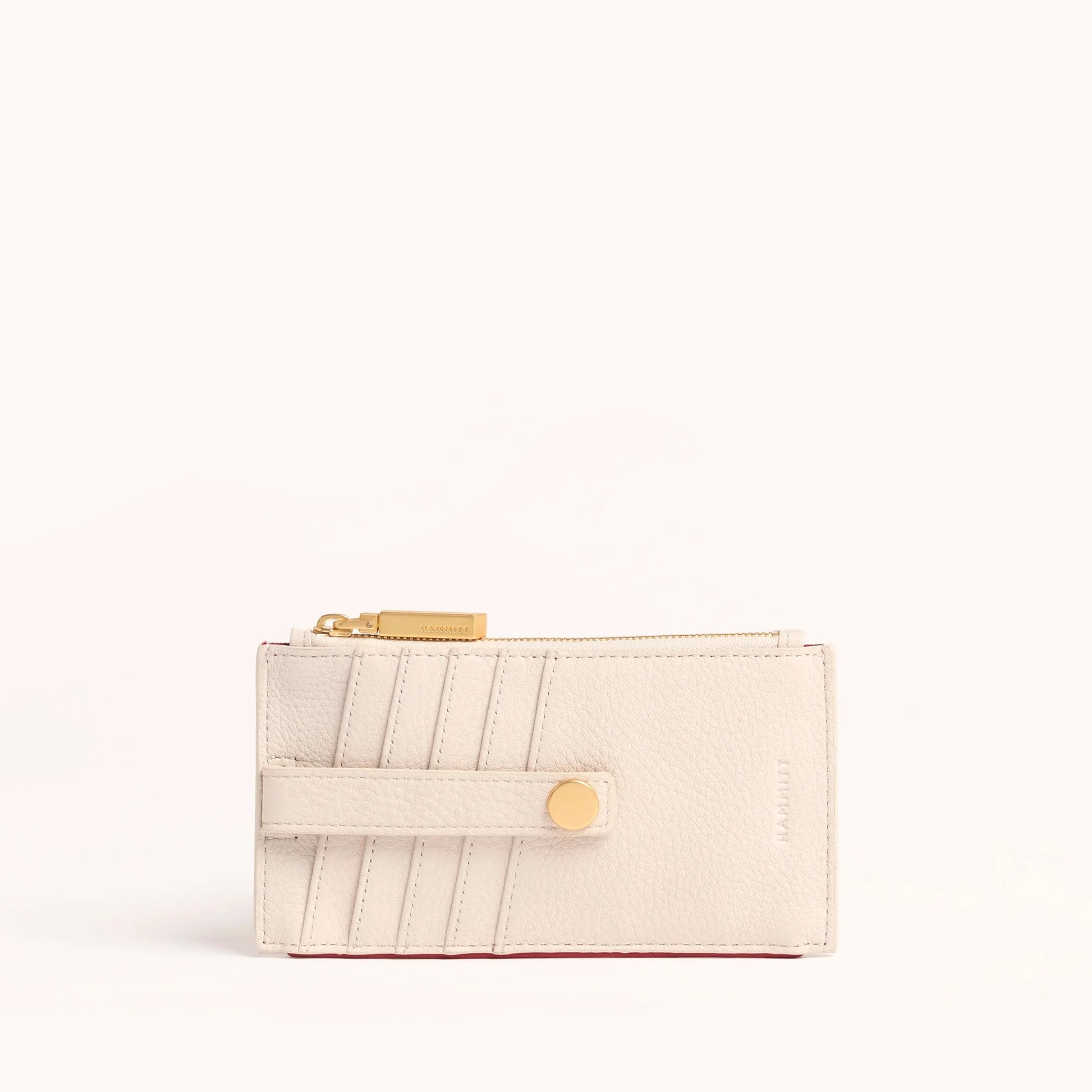 Hammitt 210 West Wallet - LIMITED EDITION Calla Lily White/Brushed Gold