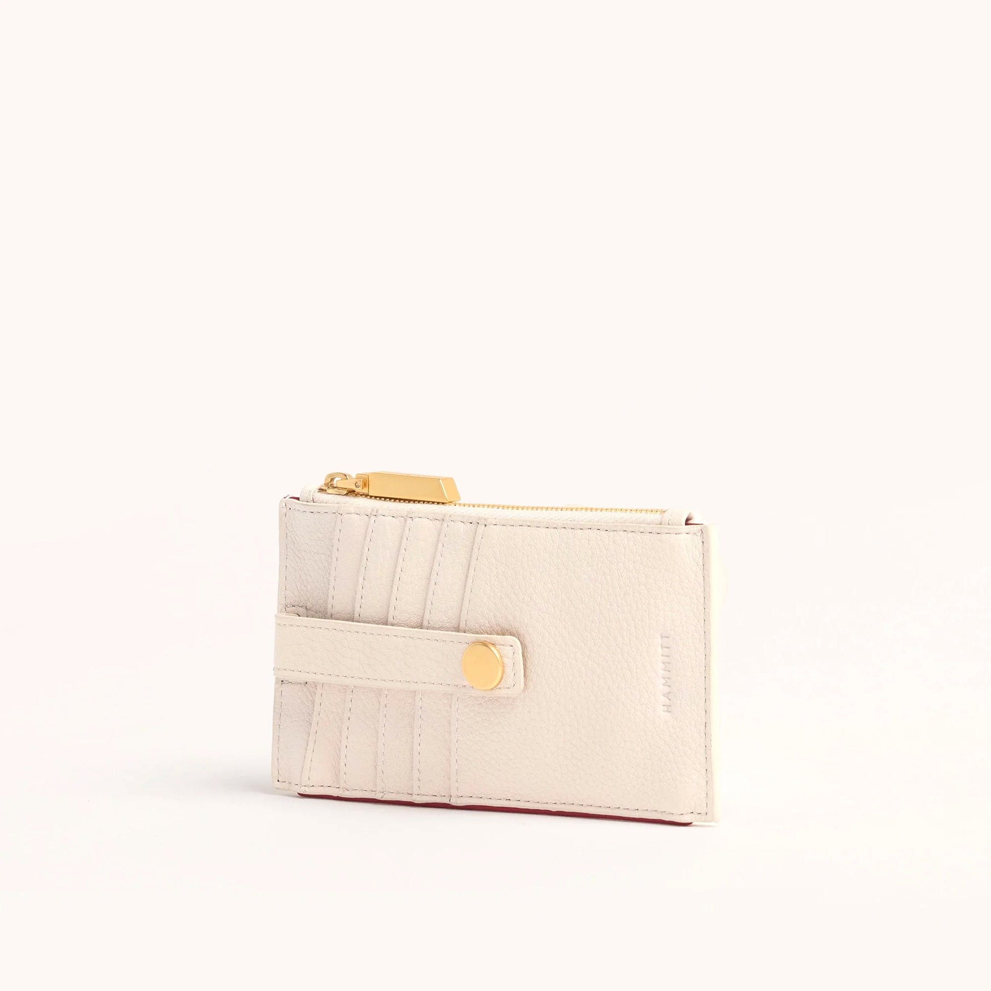 Hammitt 210 West Wallet - LIMITED EDITION Calla Lily White/Brushed Gold