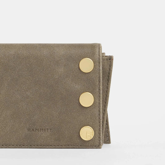 Hammitt Allen Wallet - Pewter/Brushed Gold