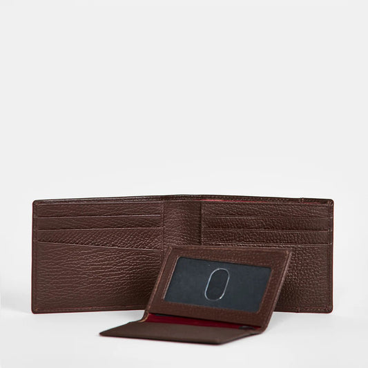 Hammitt Balboa Bifold Wallet - Bourbon/Gunmetal