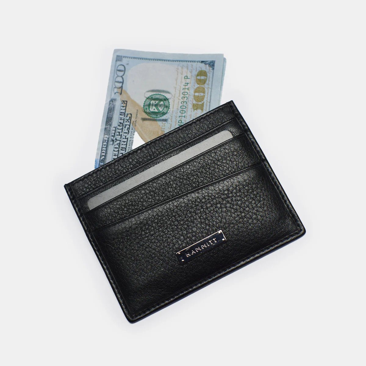 Hammitt Cambria Card Case - Black/Gunmetal