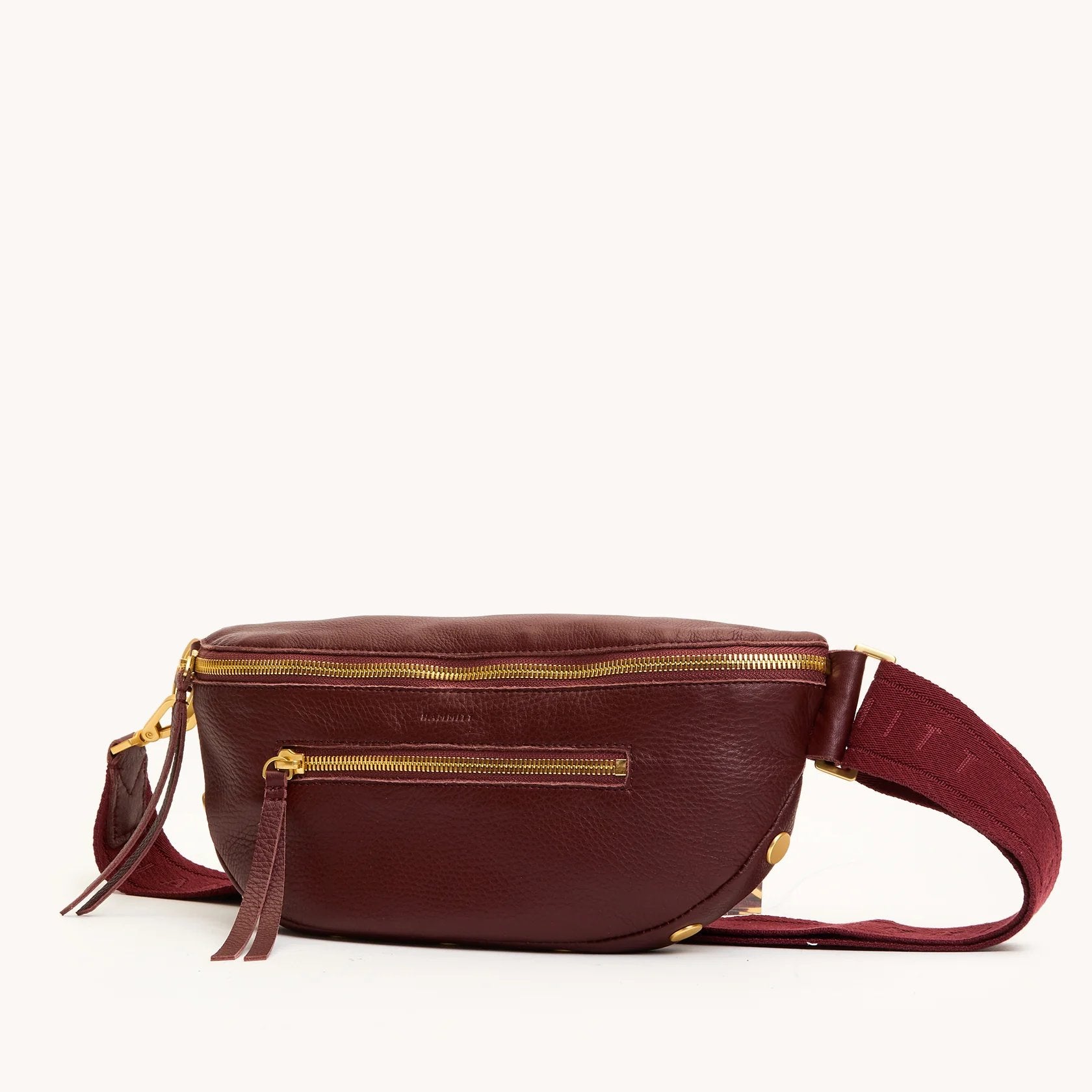 Hammitt Charles Belt Bag - LIMITED EDITION Cherrywood/Brushed Gold