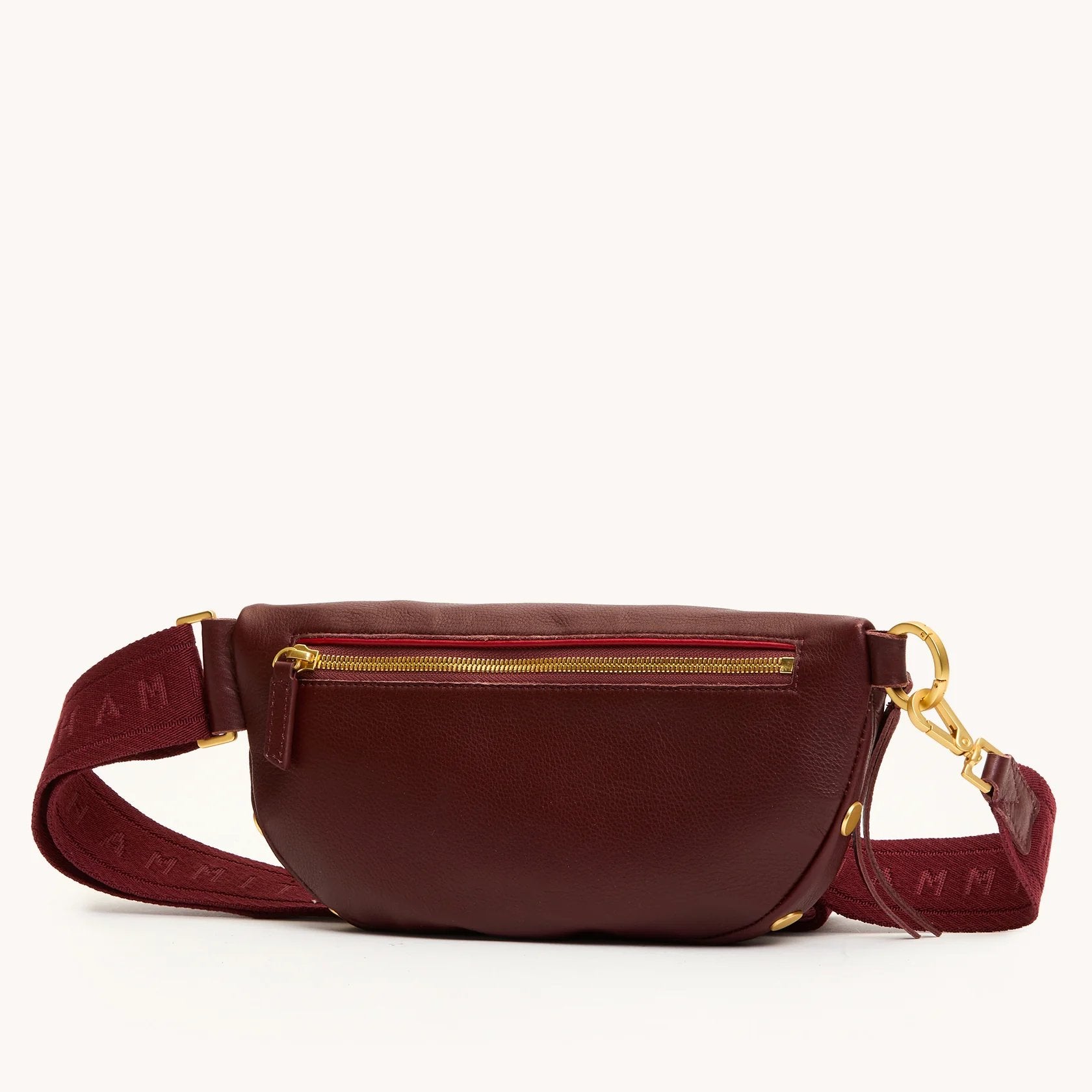 Hammitt Charles Belt Bag - LIMITED EDITION Cherrywood/Brushed Gold