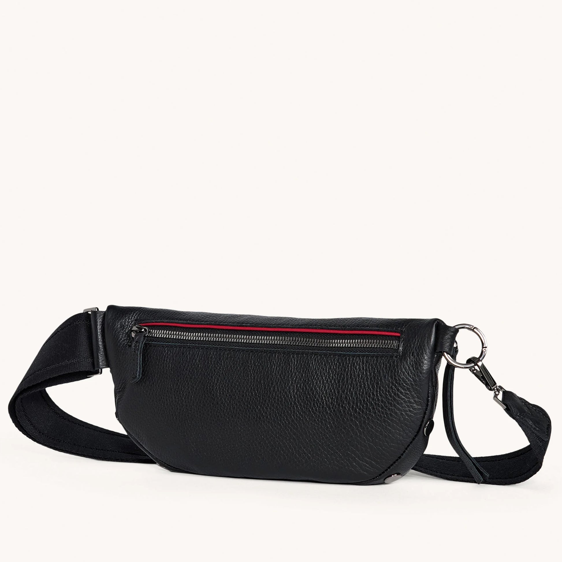 Hammitt Charles Belt Bag - Black/Gunmetal