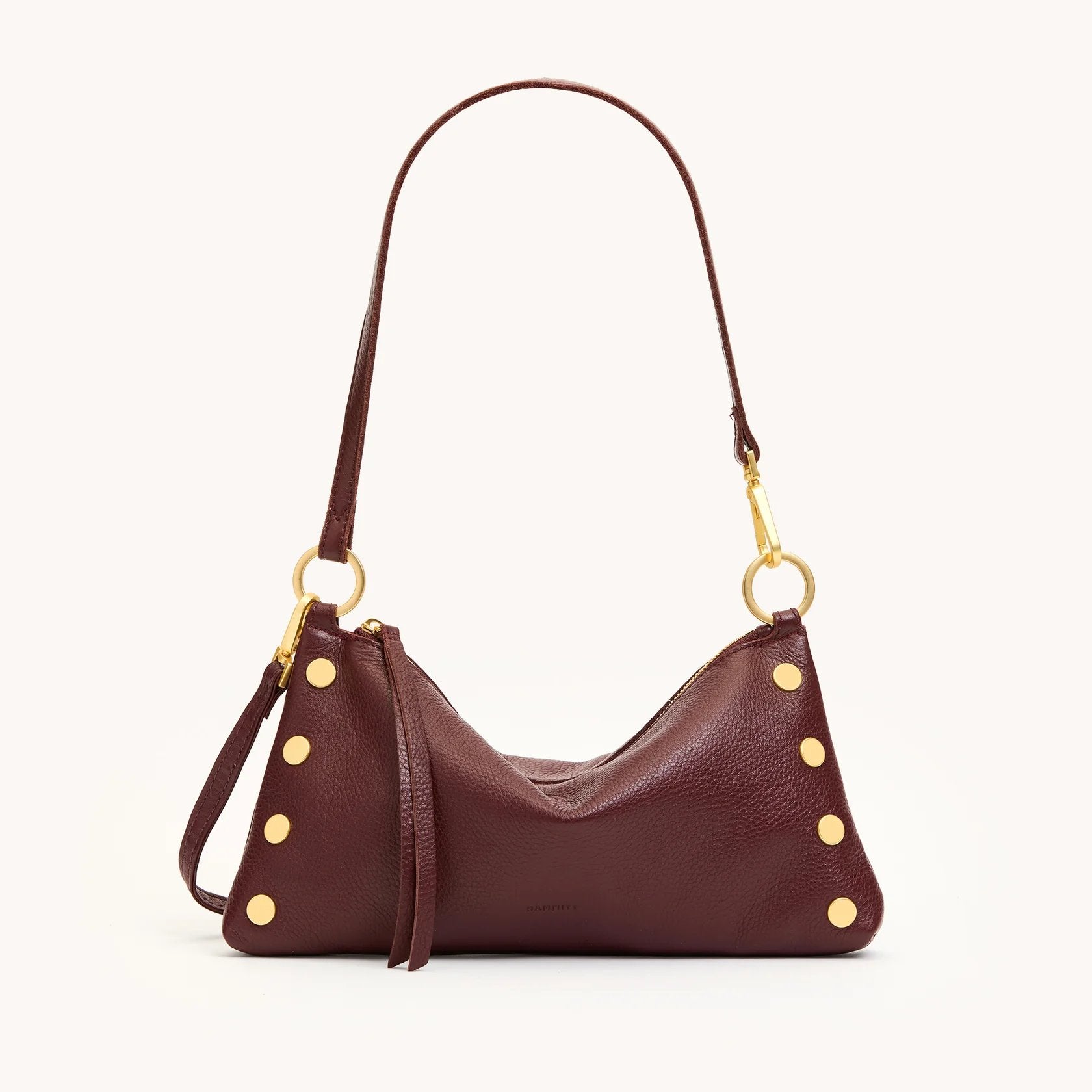 Hammitt Kyle Crossbody/Shoulder Bag - LIMITED EDITION Cherrywood Pebble/Brushed Gold