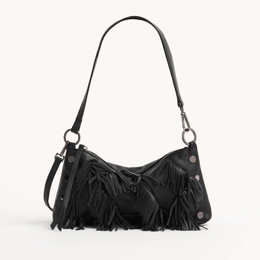 Hammitt Kyle Crossbody/Shoulder Bag - LIMITED EDITION Vibrato Fringe/Gunmetal