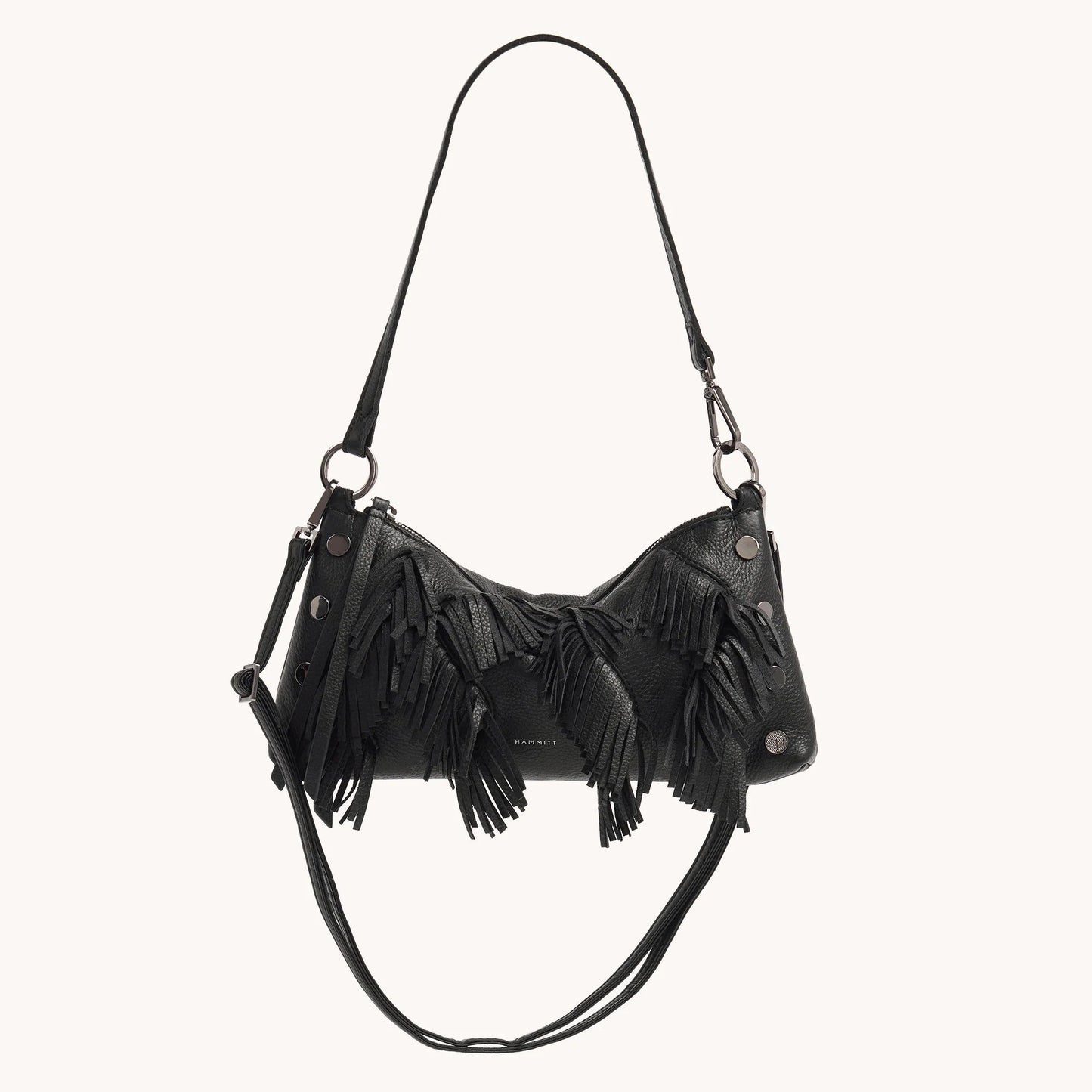 Hammitt Kyle Crossbody/Shoulder Bag - LIMITED EDITION Vibrato Fringe/Gunmetal