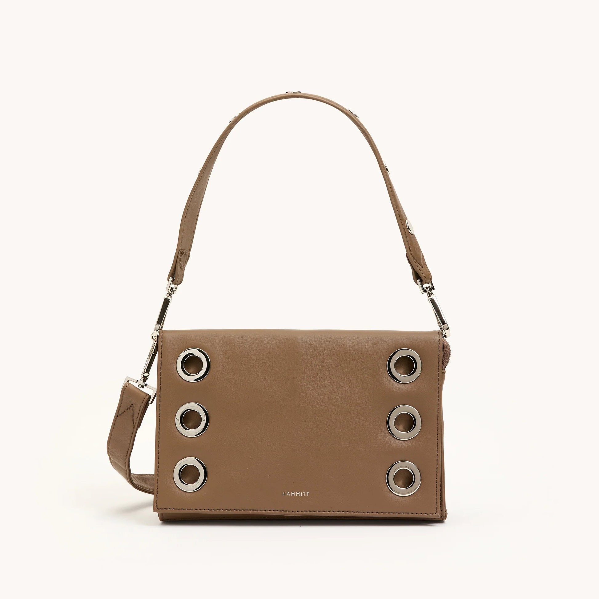 Hammitt Montana Clutch SML - Dune/Silver