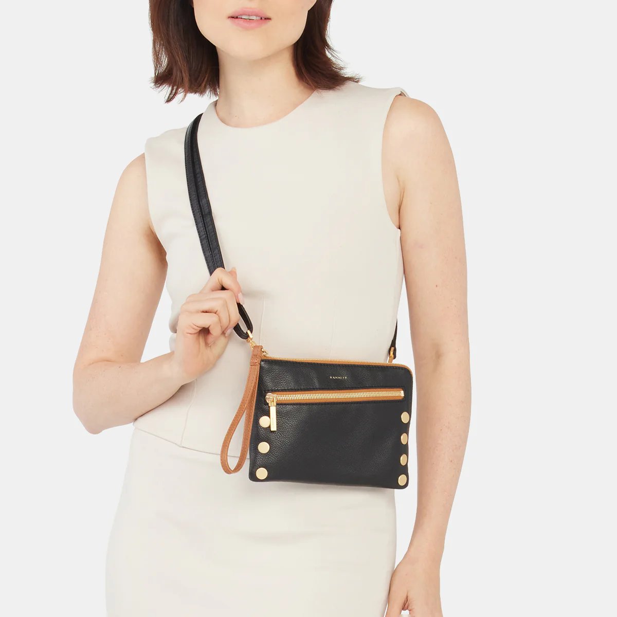 Hammitt Nash Small Crossbody Bag - LIMITED EDITION North End/Brushed Gold