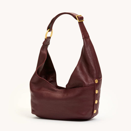 Hammitt Tom Zip Medium Bag - LIMITED EDITION Cherrywood/Brushed Gold