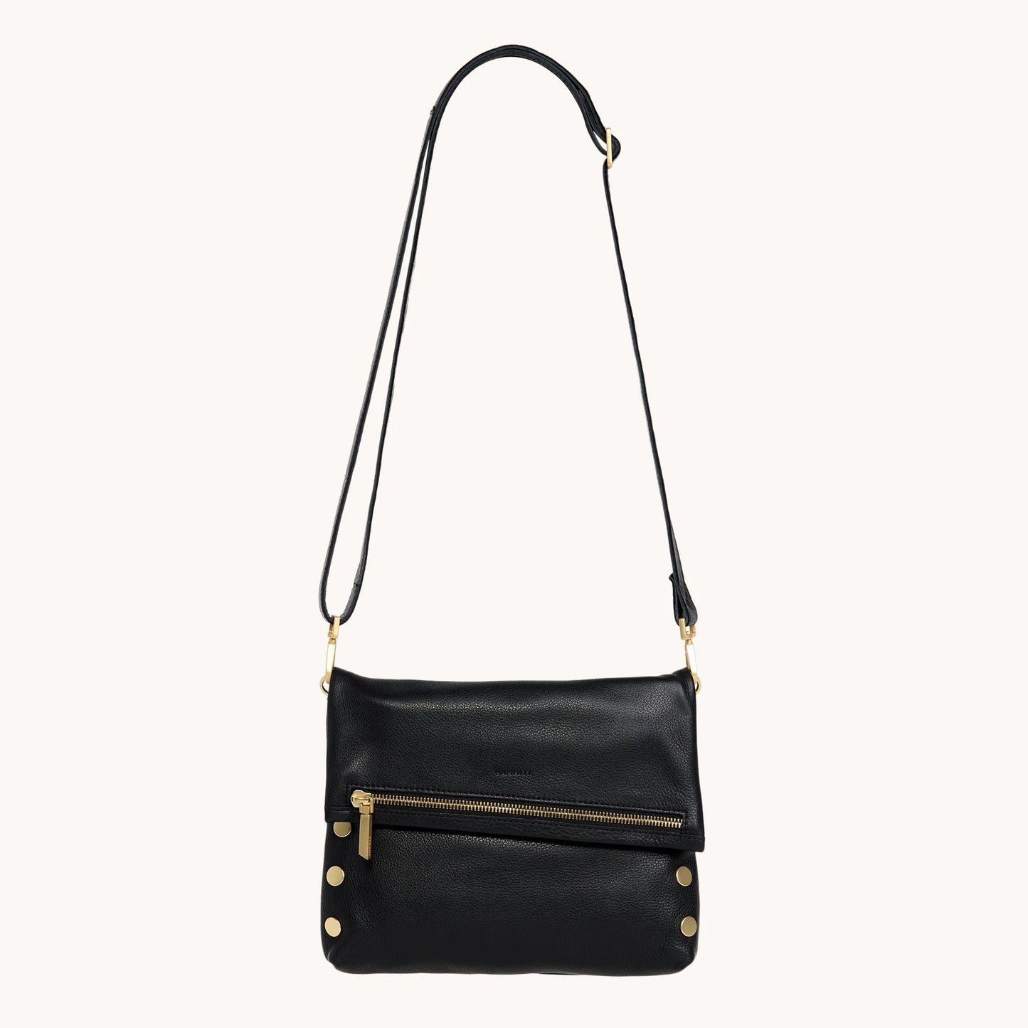 Hammitt VIP Medium Crossbody Bag - Black/Brushed Gold