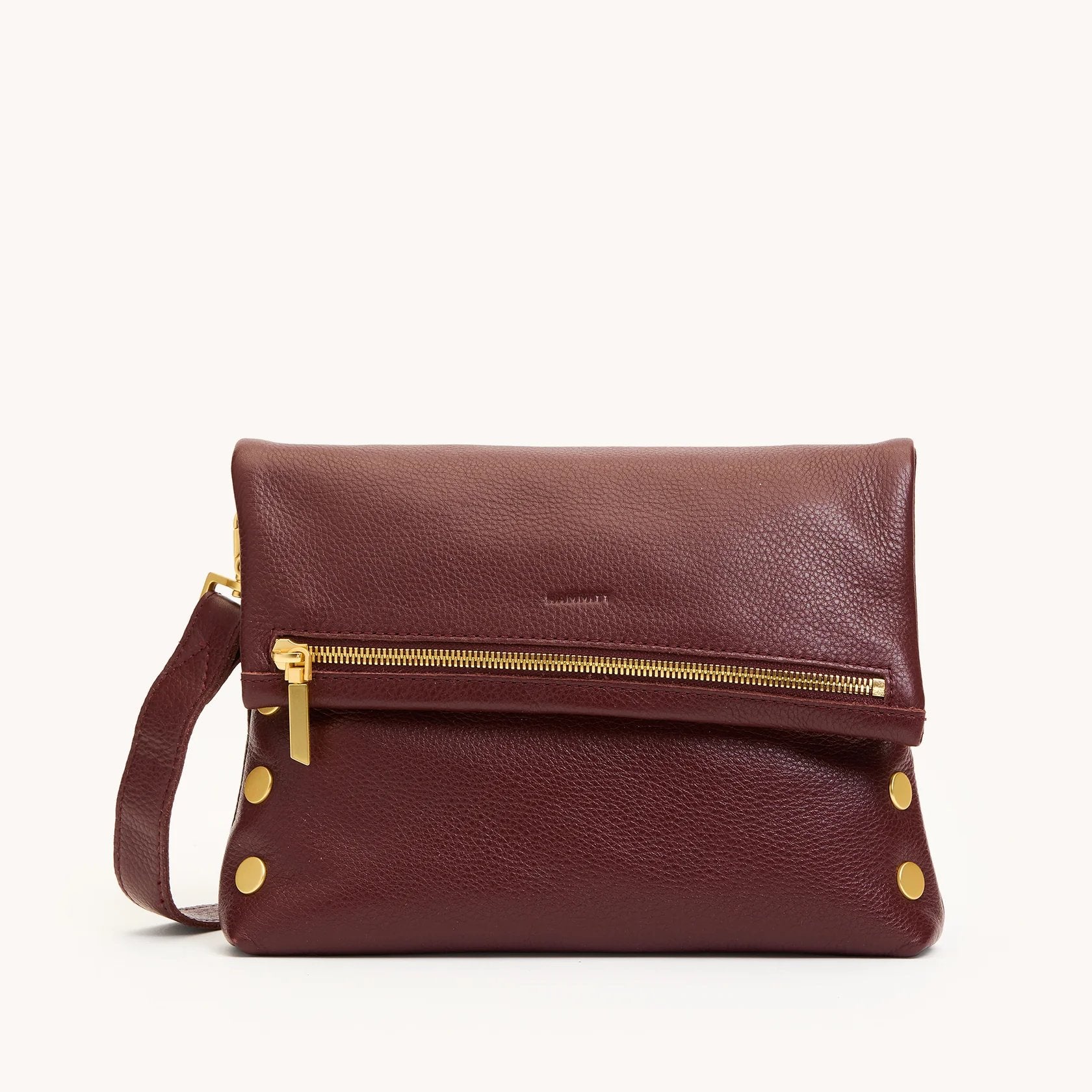 Hammitt VIP Medium Crossbody Bag - LIMITED EDITION Cherrywood Pebble/Brushed Gold