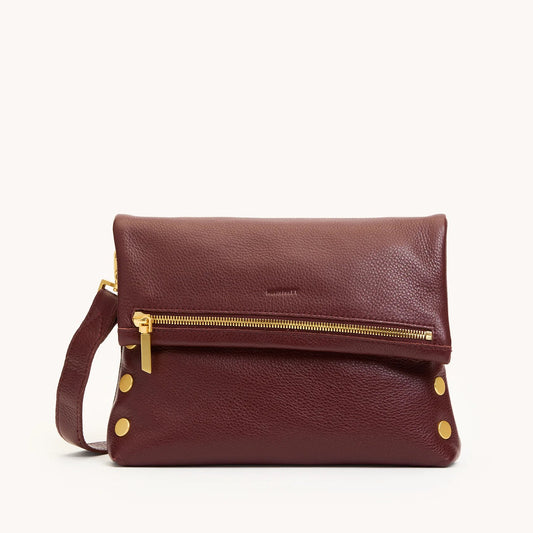 Hammitt VIP Medium Crossbody Bag - LIMITED EDITION Cherrywood Pebble/Brushed Gold