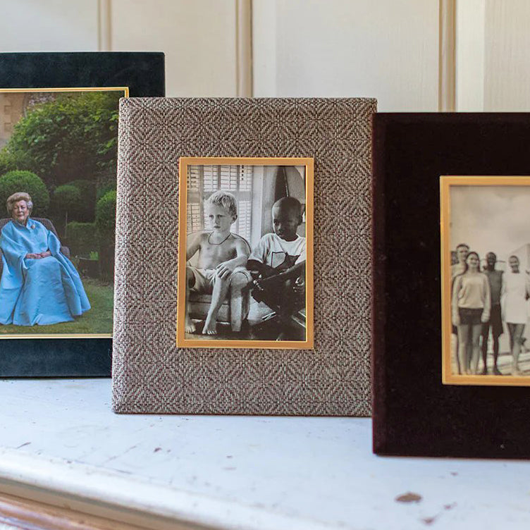 5x7 Gleniff Cave Grasscloth Picture Frame