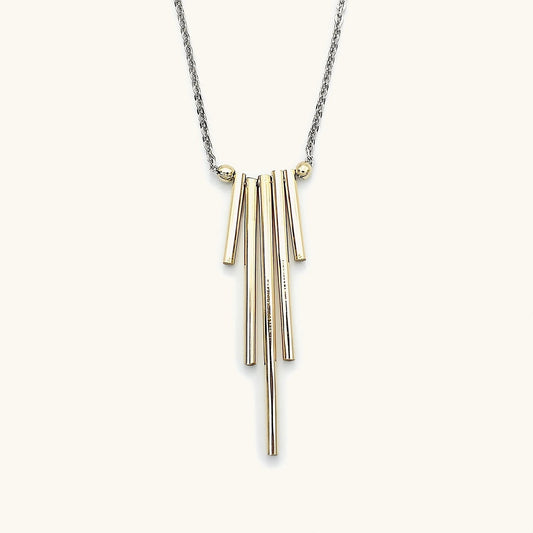 Art Deco Mixed-Metal ‘Reverie’ Necklace