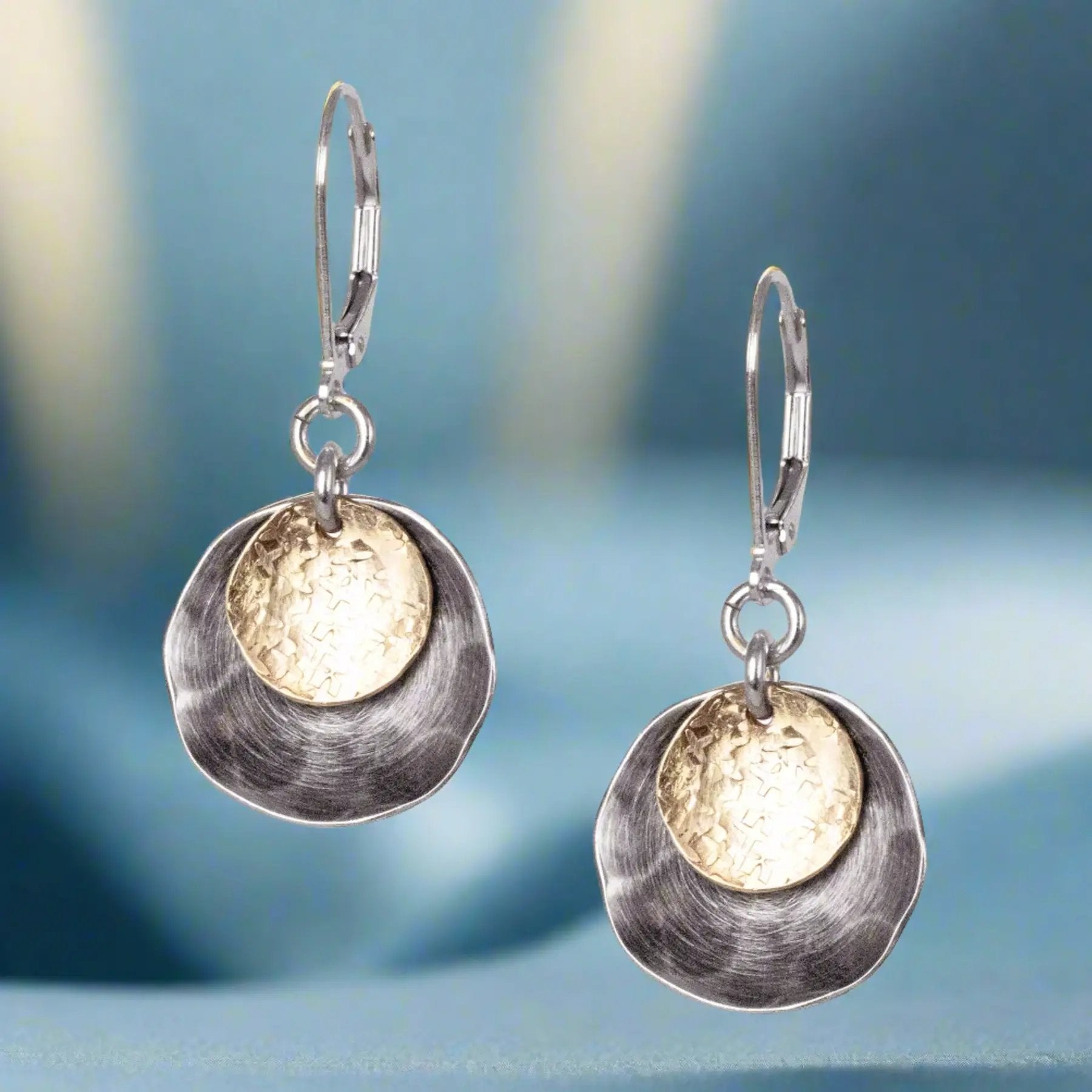 Mixed-Metal ‘Midnight Sonata’ Dangle Earrings