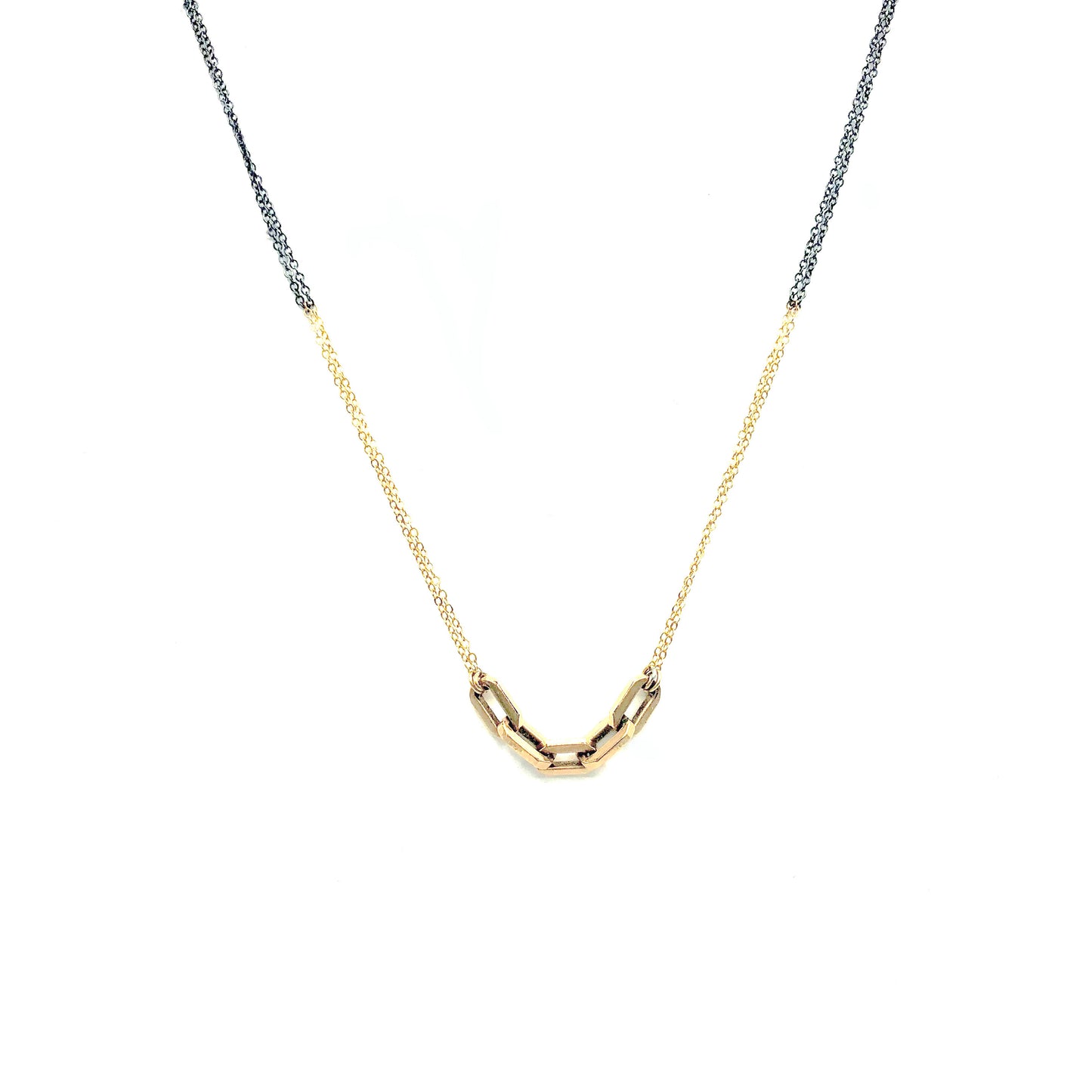 Intaglio Collection Vintage 1920's 5-Link Necklace
