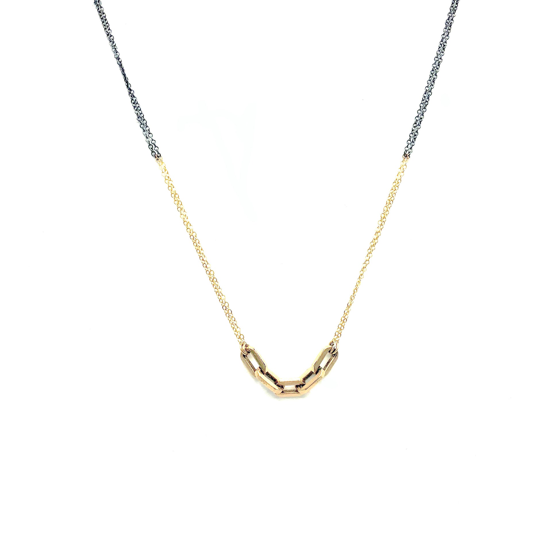 Intaglio Collection Vintage 1920's 5-Link Necklace