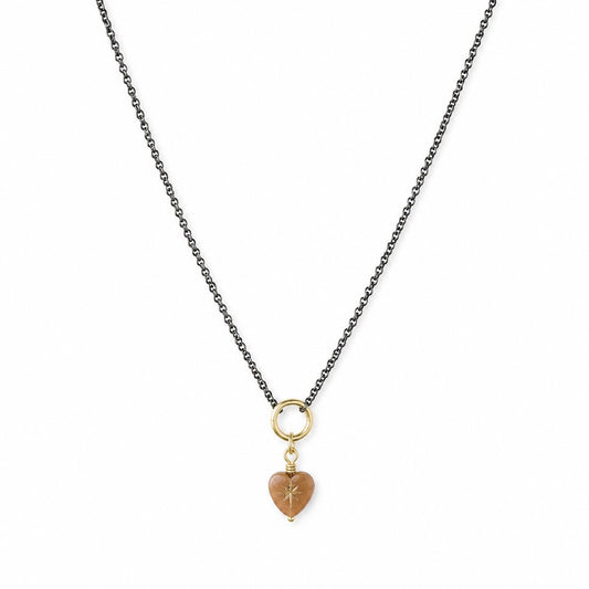 Victorian Intaglio Tiny Heart Necklace