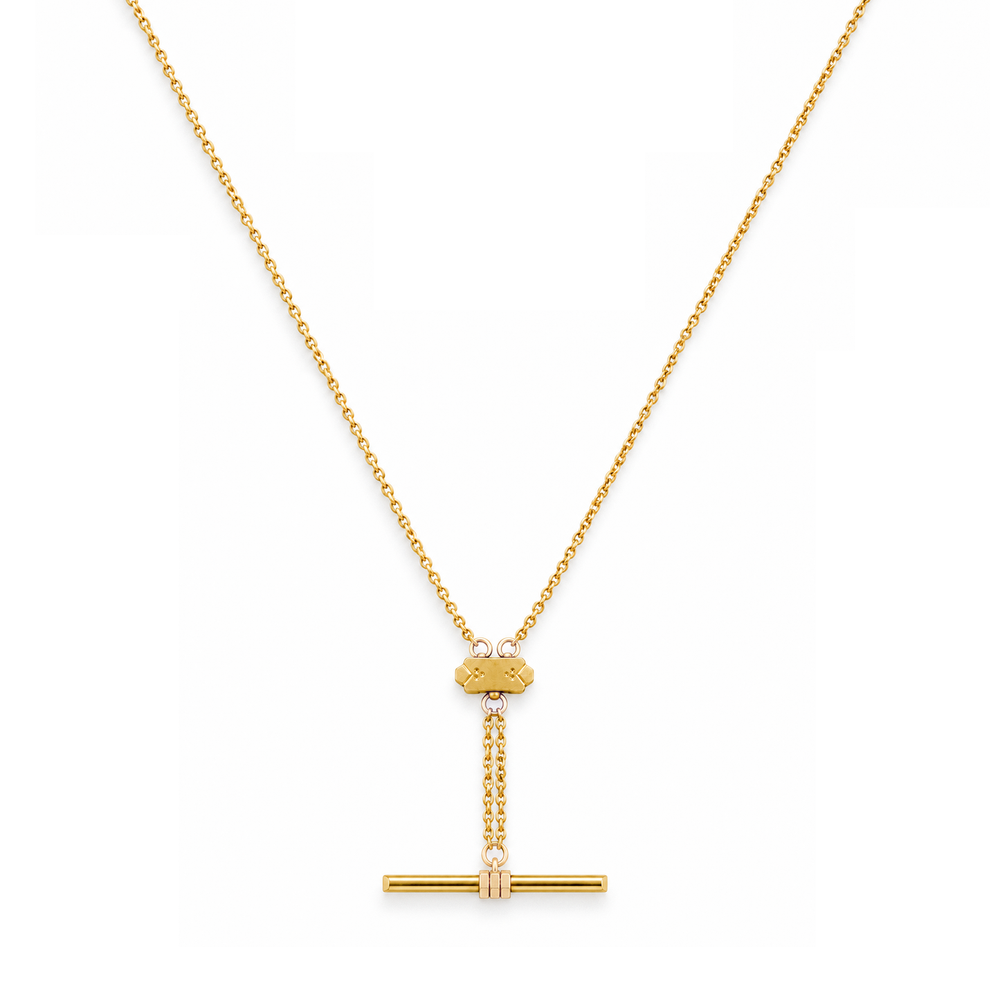 Victorian Intaglio T-Bar Necklace