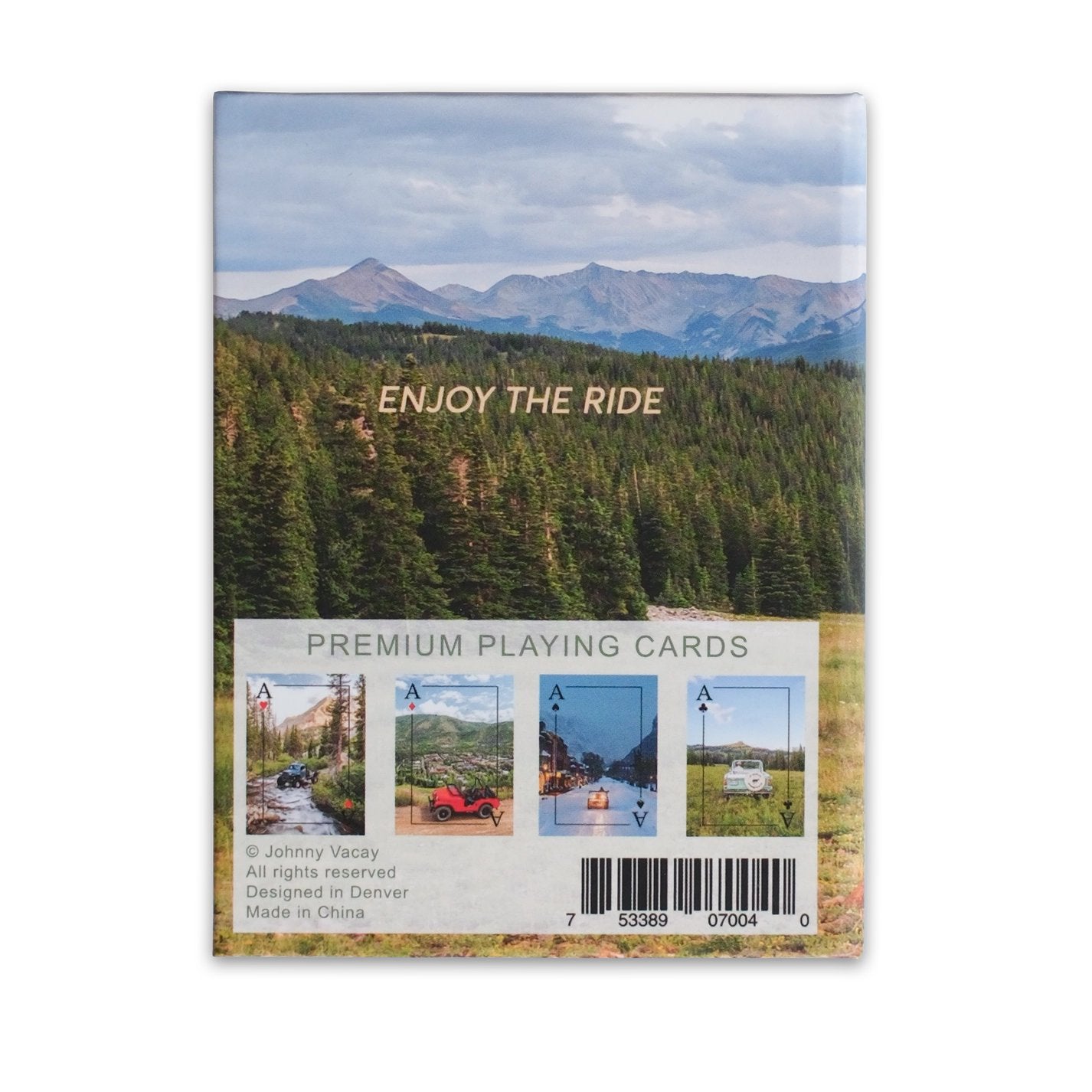 Mountain Rides Playing Cards