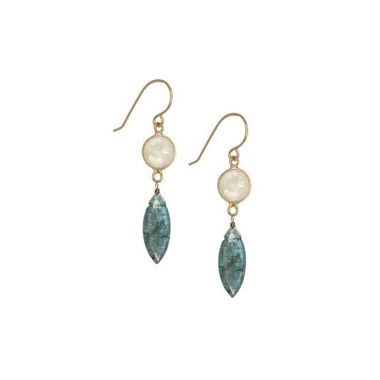 ‘Kyanite Moon’ Earrings