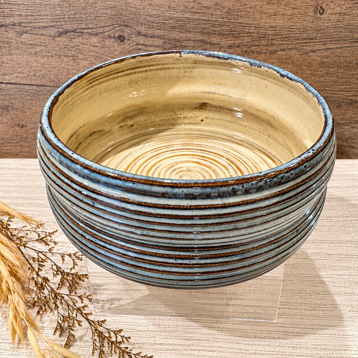 Blue Ridge Stoneware Serving Bowl