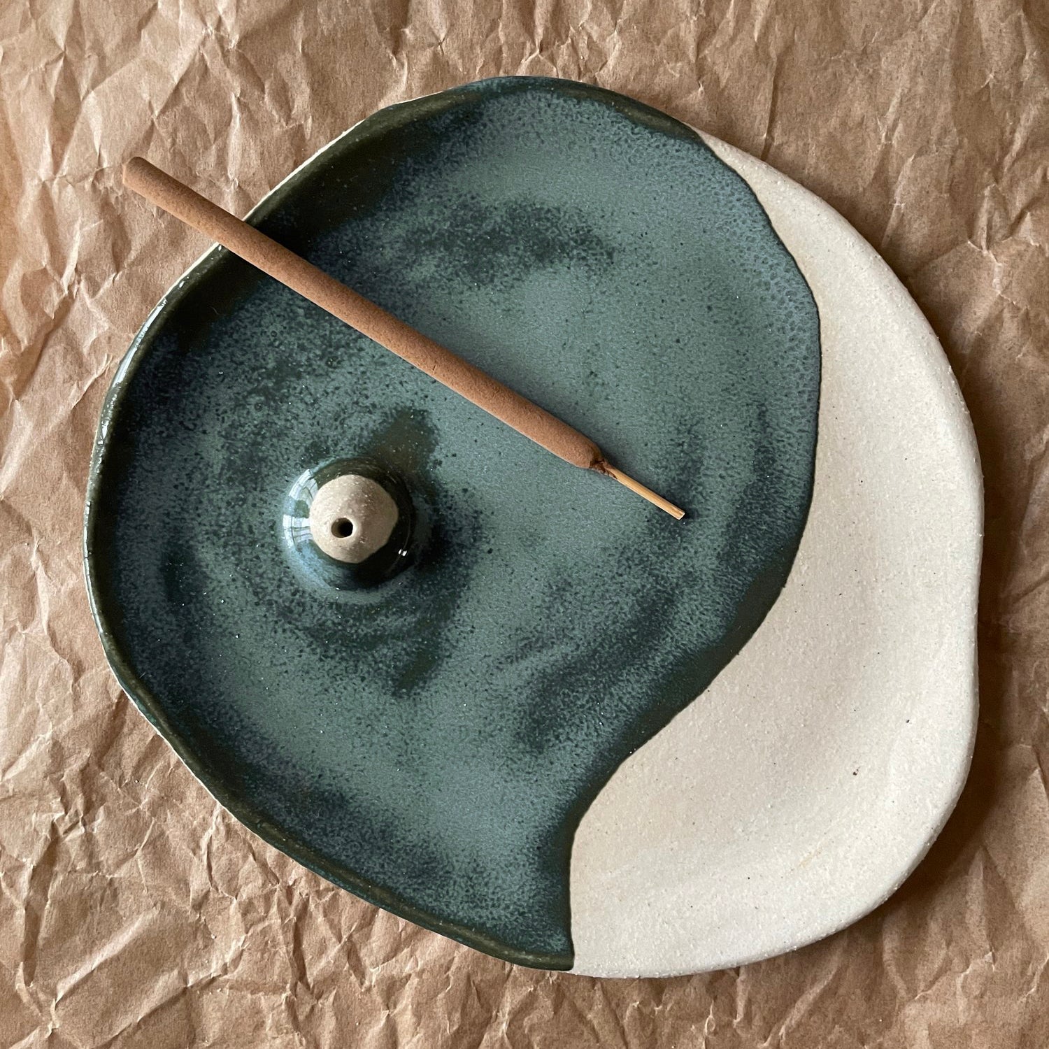 Ceramic Incense Holder - Lagoon