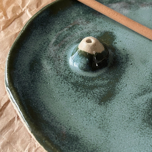 Ceramic Incense Holder - Lagoon